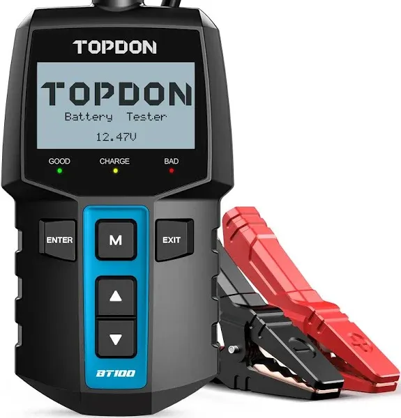 Topdon BT100 - 12V Battery & System Tester