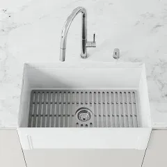 Vigo VGSG3318 Kitchen Sink Silicone Grid In Gray