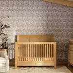 Namesake Eloise 4 in 1 Convertible Crib French Sage and Performance Sand Eco-Weave