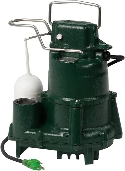 Zoeller 98-0001 M98 115V 1/2HP Flow-mate Automatic Cast Iron Sump Pump