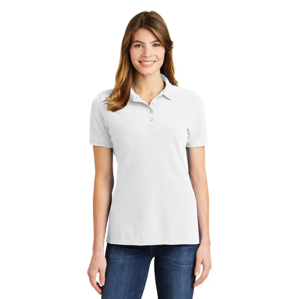 Port & Company Ladies Combed Ring Spun Pique Polo