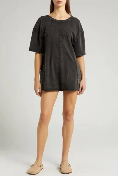 Free People hot shot tee romper