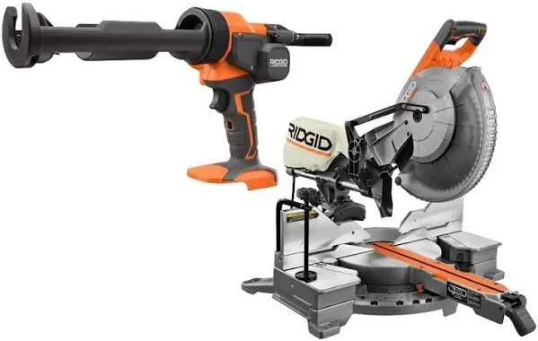 RIDGID 15 Amp Corded 12 in. Dual Bevel Sliding Miter Saw