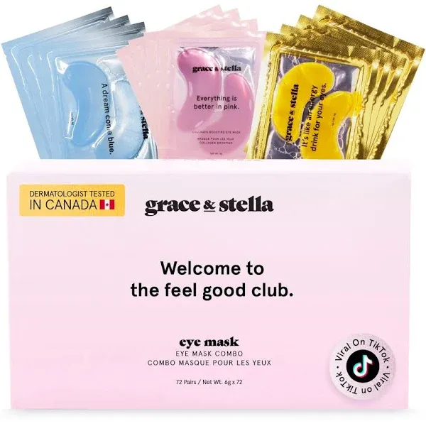 ✨NIB✨ Grace &amp; Stella Everything is Better in Pink eye masks