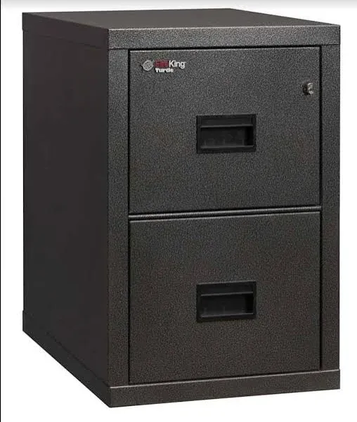 FireKing Turtle 2 Drawer Fireproof File Cabinet