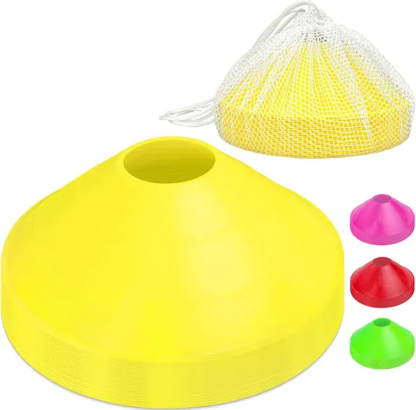 GoSports Premium Sports Cones for Agility Training and Drills