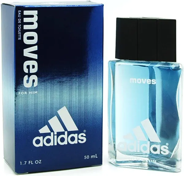 Adidas Moves For Him Eau De Toilette Spray for Men - 1.7 fl oz bottle