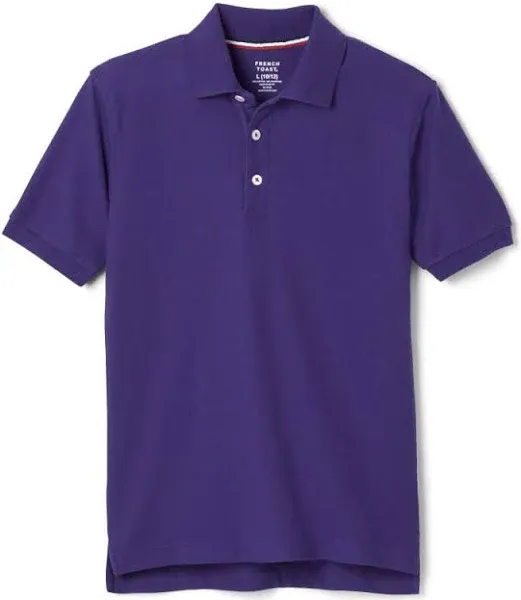 French Toast Boys Short Sleeve Pique Polo