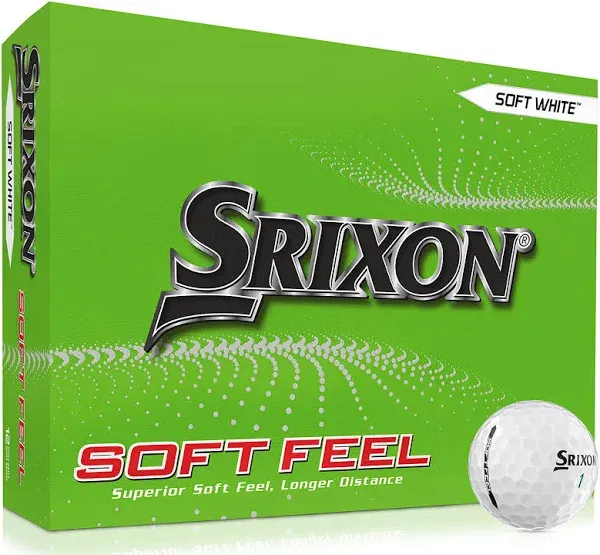 Srixon Soft Feel 13 Golf Balls White