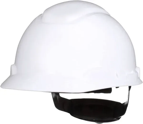 NEW - 3M™ SecureFit™ Hard Hat H-701SFR-UV, White, 4-Point Pressure, Ratchet Susp