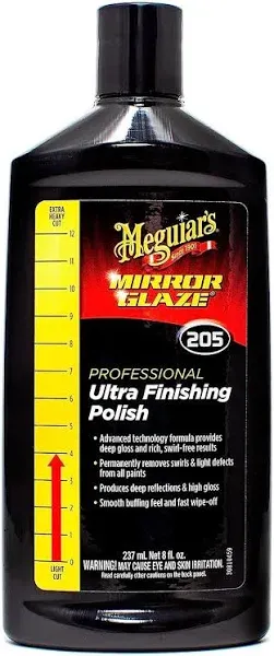 Meguiars M20508 Ultra Finishing Polish - 8 fl oz bottle