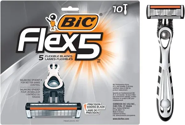 Bic Flex 5 Razors - 2 ct