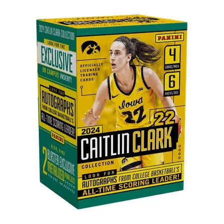 2024 Panini Caitlin Clark Collection NIL Basketball Blaster Box