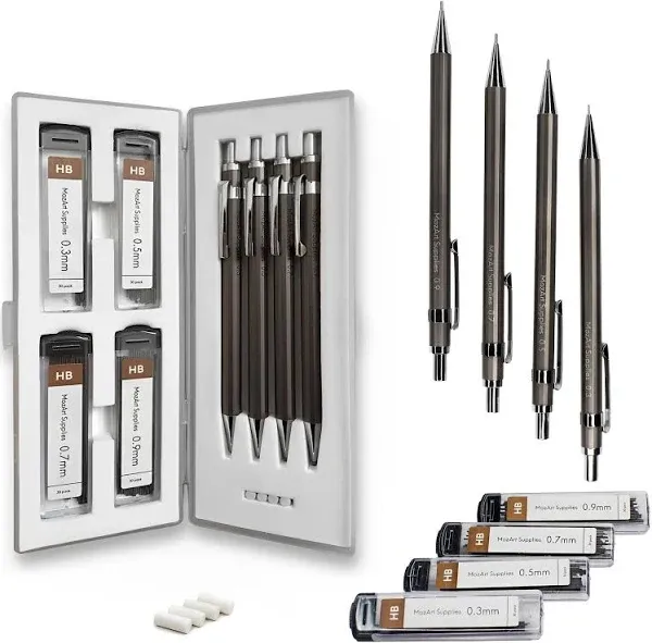 MozArt Mechanical Pencil Set with Case