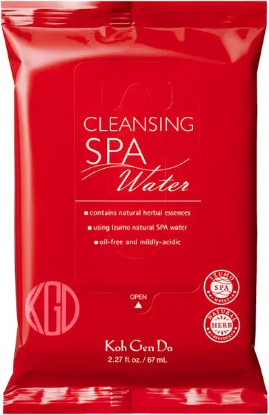 Koh Gen Do Cleansing Water Cloth Pack