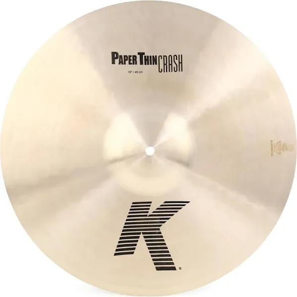 Zildjian K Paper Thin Crash Cymbal