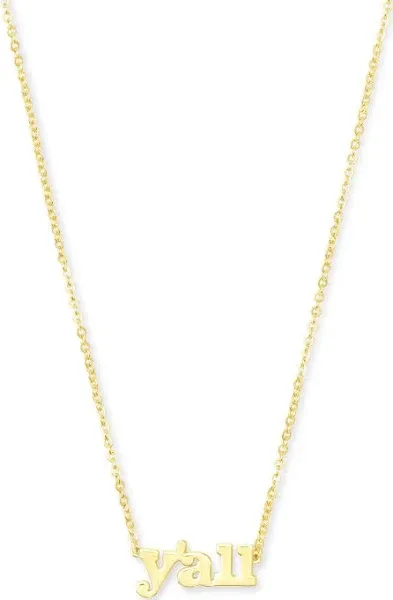 Kendra Scott Y'All Pendant Necklace