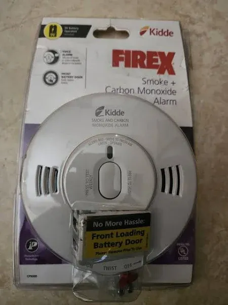 Kidde Photoelectric Combination Smoke & CO Alarm