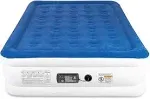 SoundAsleep - Dream Series SAAM-10 Luxury Air Mattress, Full Size, Blue/Beige