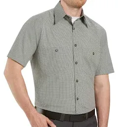 Red Kap Men's Premium Short Sleeve Work Shirt