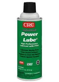 CRC Power Lube Industrial High Performance Lubricant with PTFE