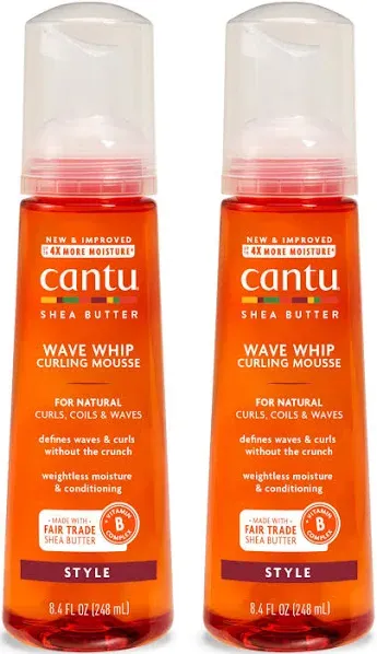 Cantu Shea Butter Wave Whip Curling Mousse