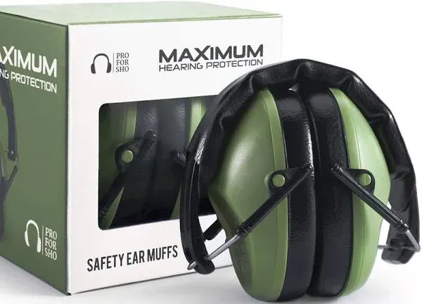 34Db Shooting Ear Protection - Special Designed Ear Muffs Lighter Weight &amp; Maxim