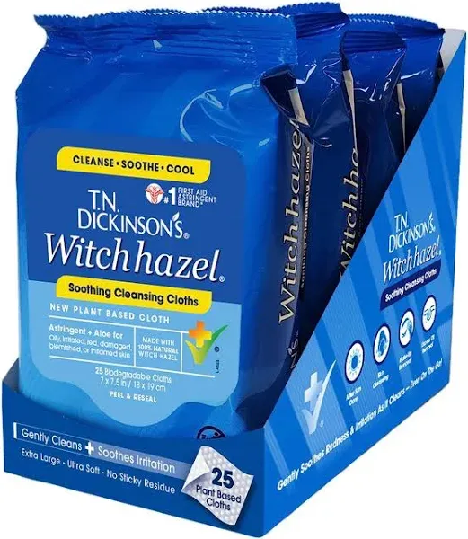 T.n. Dickinson's Witch Hazel Cleansing Pads