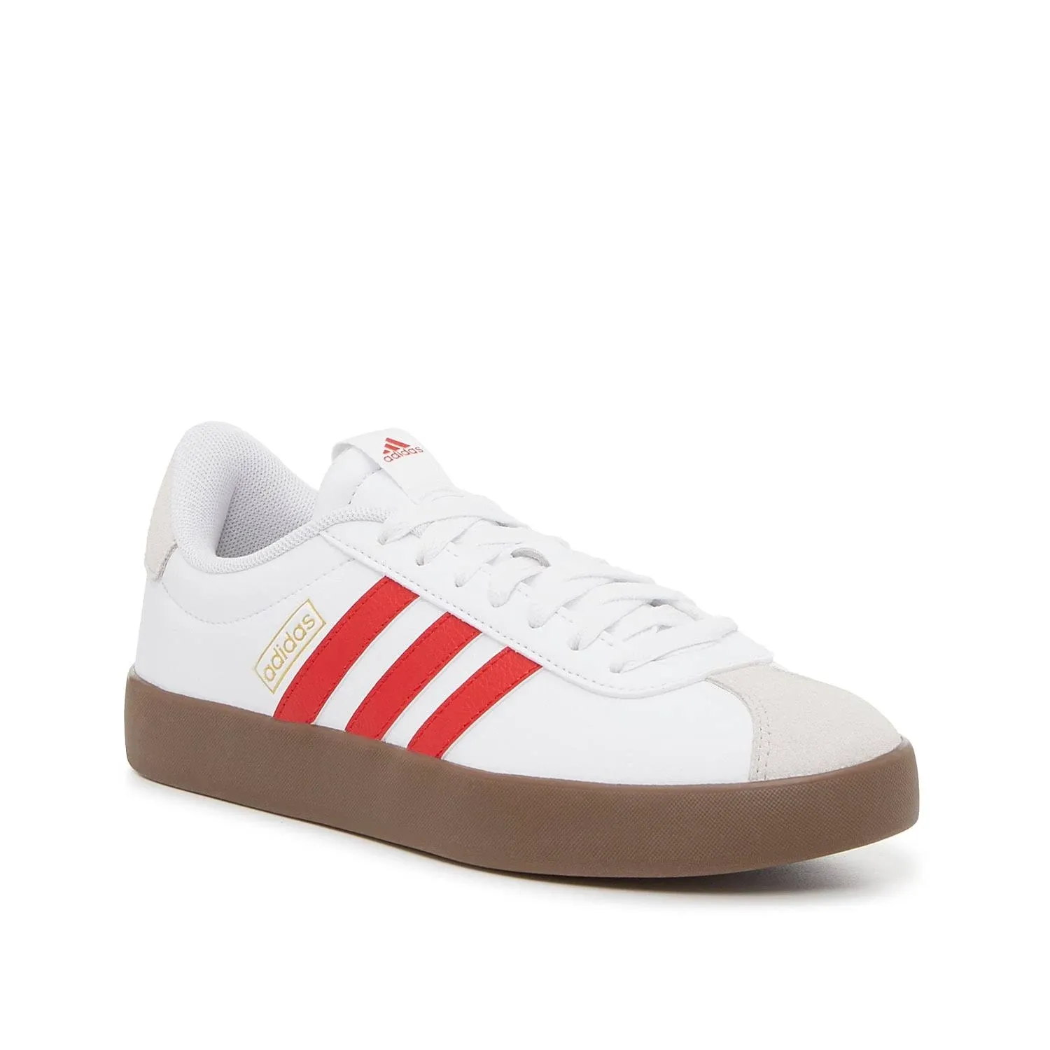 Adidas VL Court 3.0 Sneaker | Women's | White/Red | Size 7 | Sneakers