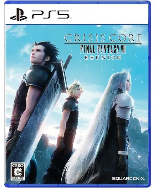 [SEALED, NEW] Crisis Core: Final Fantasy VII Reunion Japanese Version for PS5