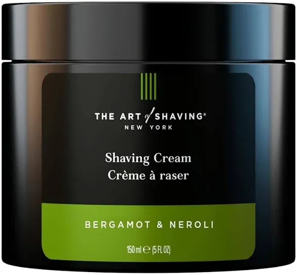 The Art of Shaving Bergamot & Neroli Shaving Cream for Men, 5.0 Fluid Ounces