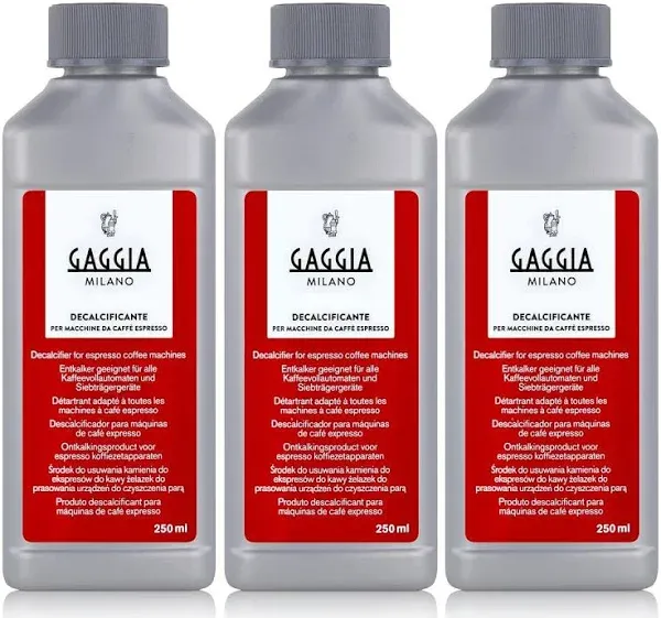 3x Gaggia Descaler 250ml