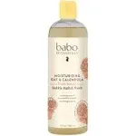 Babo Botanicals Baby Shampoo & Wash, Moisturizing - 16 fl oz