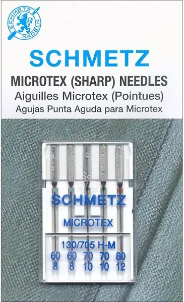 Schmetz Sharp Microtex Machine Needles Size 90/14