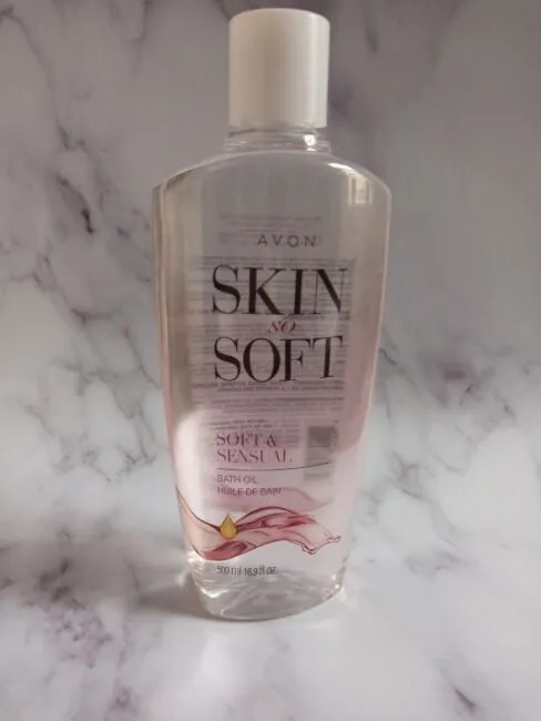 Avon Skin So Soft Bath Oil Soft And Sensual, 16.9 Fl Oz. New, Never Been Opened 