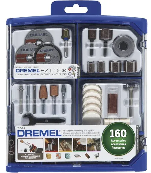 Dremel 710-08 160 Piece All-Purpose Accessory Kit