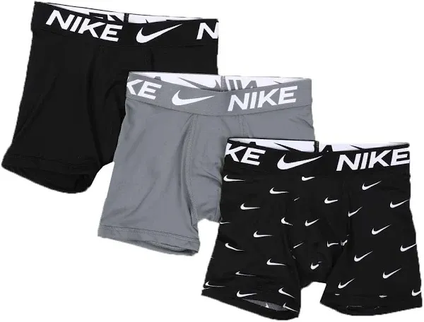 Boys Nike 3 Pack Essential Boxer Briefs