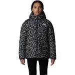 The North Face Girls Black Vector Field Perrito Hooded Padded Shell Jacket 5-16 Years S