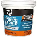 Dap Stucco Patch, All-Purpose, Interior/Exterior - 32 fl oz