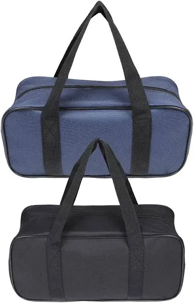 2 Pack Tool Bagswide Mouth Zipper Tool Bag Organizertool Bags For Mensmall Tool 