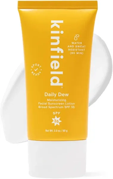 Kinfield Daily Dew SPF 35 Moisturizing Face Sunscreen