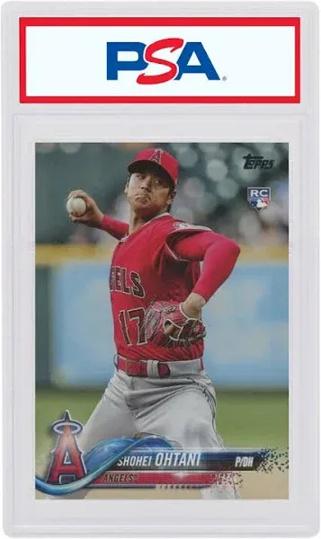 Shohei Ohtani 2018 Topps Update Baseball Rookie Card #US1 Graded PSA 10