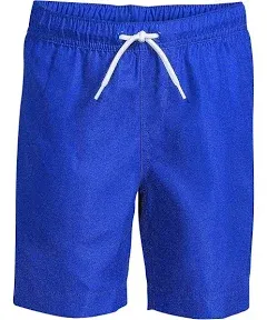 Lands' End Boys Solid Swim Trunks