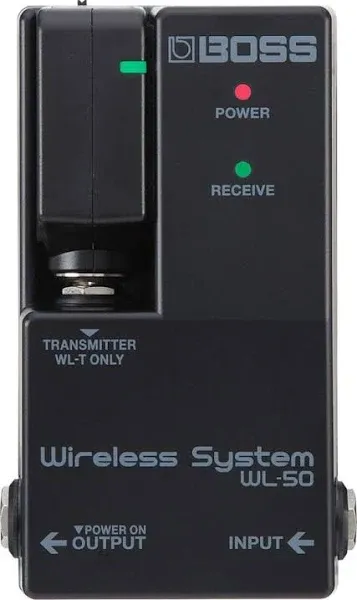 Boss WL-50 Wireless System for Guitar Pedal Boards NEW F/S