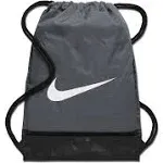 Nike Brasilia Gymsack - Flint Grey/Black/White