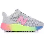 New Balance Infant Girls Arishi v4 Bungee Lace Light Aluminum