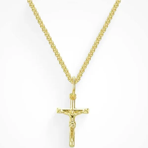 Crucifix Pendant (Gold)