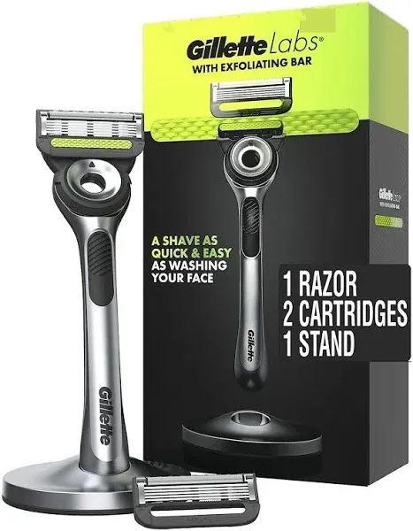 Gillette Labs Razor with Exfoliating Bar