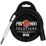 Pig Hog Solutions PX4T6 1/4 inch to XLR Cable 6 ft | American Musical Supply