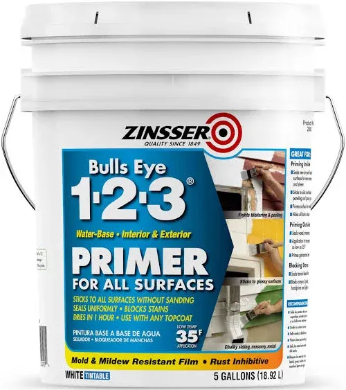 Zinsser Bulls Eye 1-2-3 Water-Based Primer